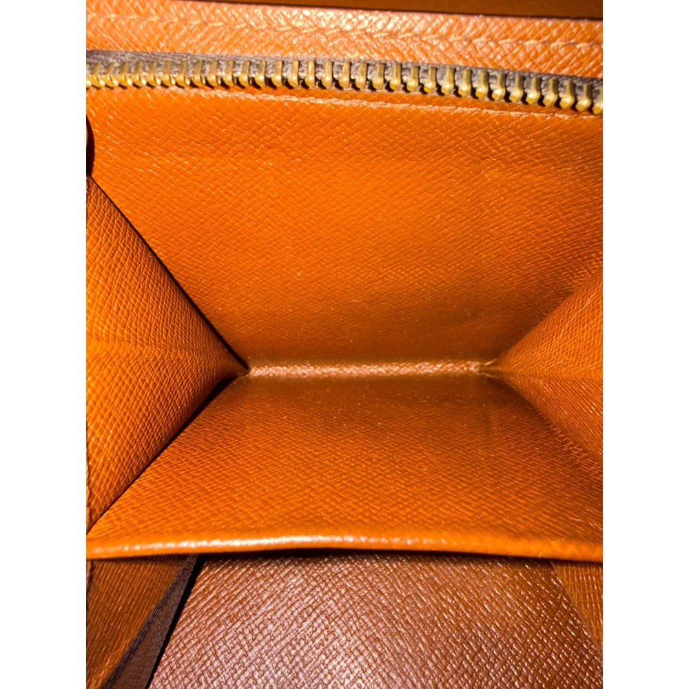 Louis Vuitton Monogram Compact Zip Wallet Brown Bifold M61667 complete set - Picture 13 of 17